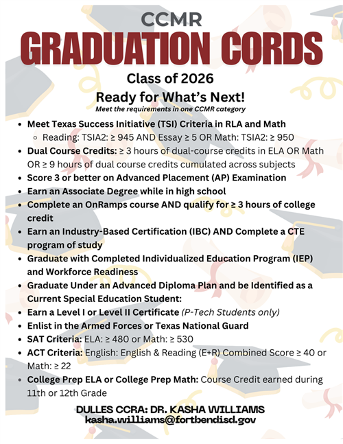 Grad cords